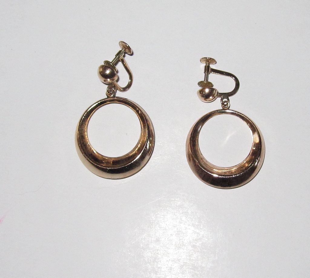 Vintage Hoop Earrings Vintage Hoop Earrings