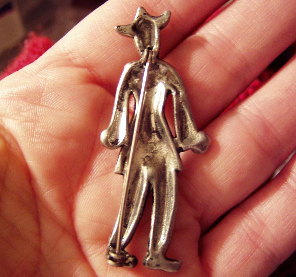 Wonderful Vintage Figural Pin of a Man Wonderful Vintage Figural Pin of a Man