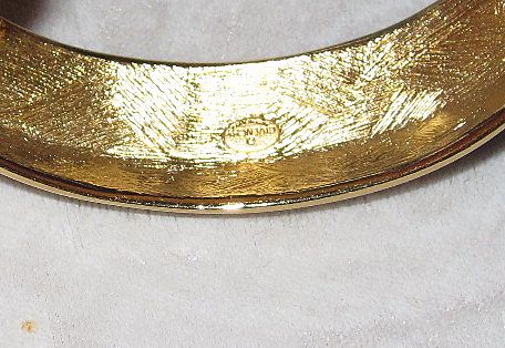 Chunky Vintage Givenchy Wide Goldtone Bracelet Chunky Vintage Givenchy Wide Goldtone Bracelet