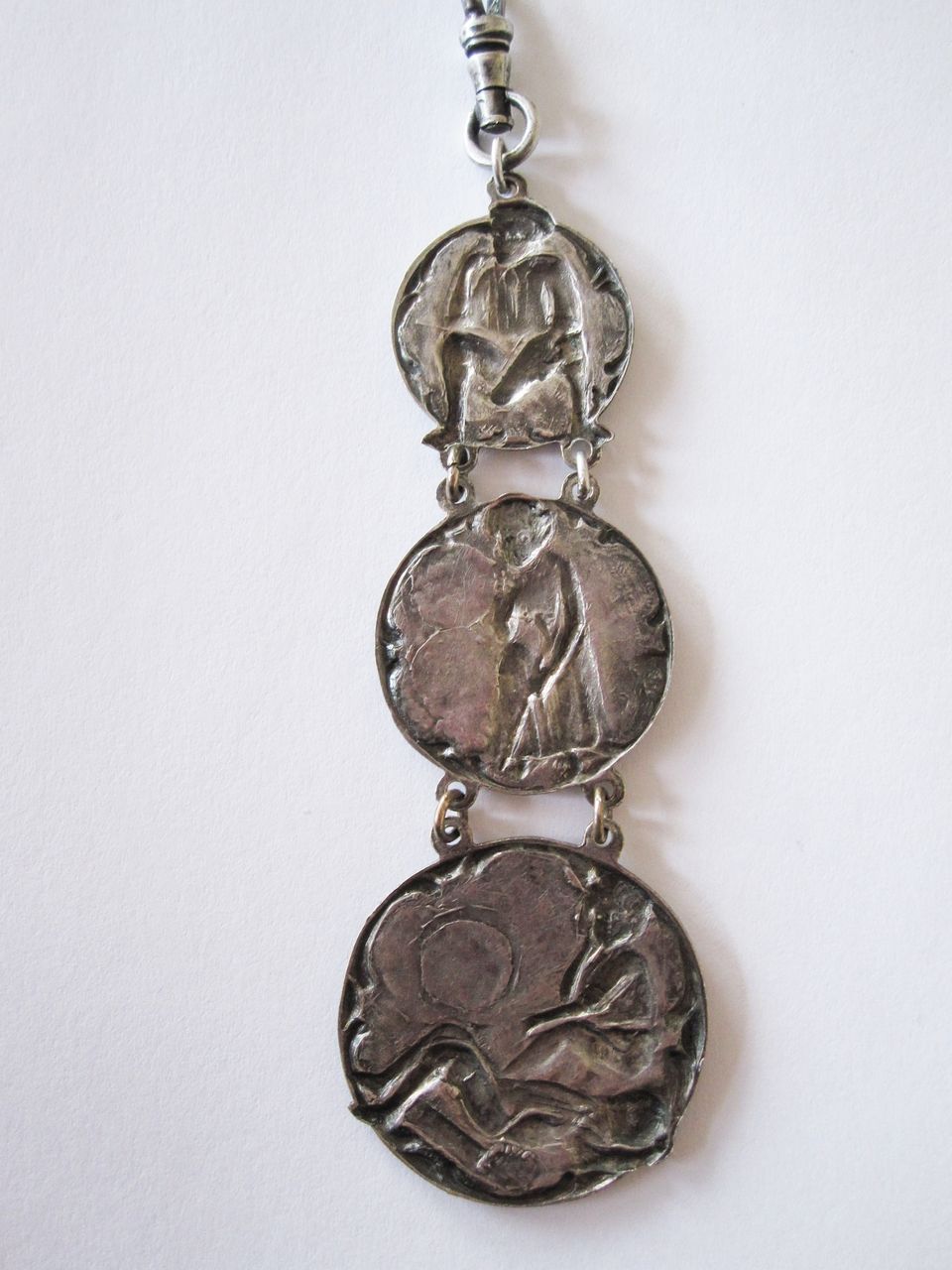 Art Nouveau Golfer Fob Must See Art Nouveau Golfer Fob Must See