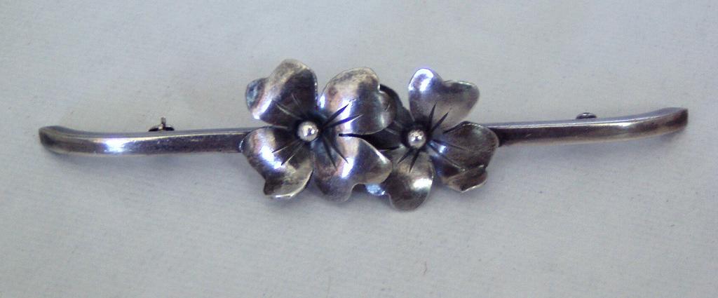 Hand Wrought Sterling Brooch Hand Wrought Sterling Brooch