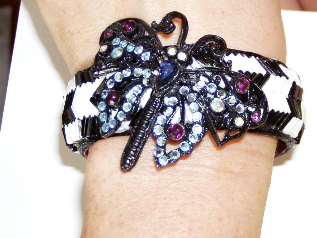 One of a Kind Artist Bracelet Butterfly One of a Kind Artist Bracelet Butterfly