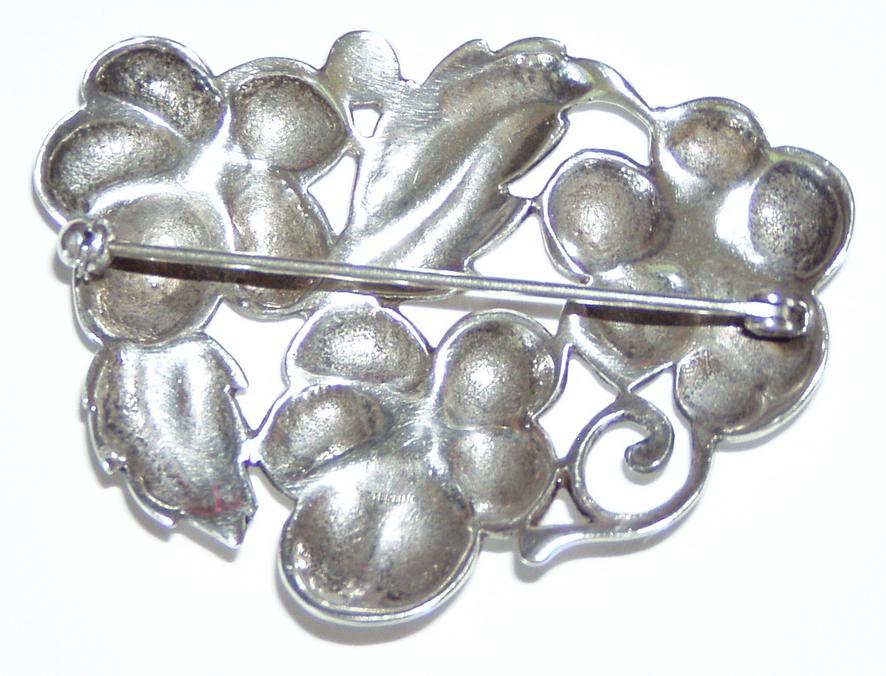 Lovely Vintage Sterling Flowers Pin Lovely Vintage Sterling Flowers Pin
