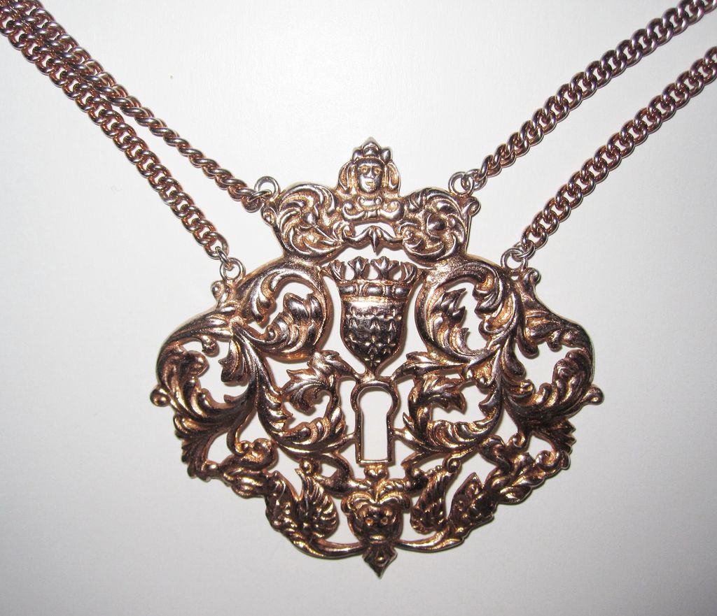 Rare Massive Nettie Rosenstein Sterling Pendant Necklace Rare Massive Nettie Rosenstein Sterling Pendant Necklace