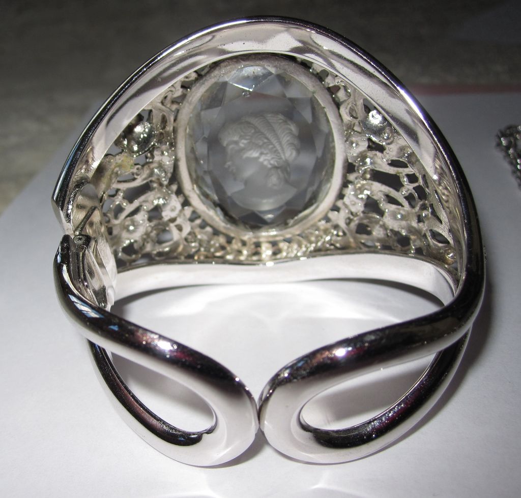 Whiting & Davis Cameo Necklace and Bracelet Whiting & Davis Cameo Necklace and Bracelet