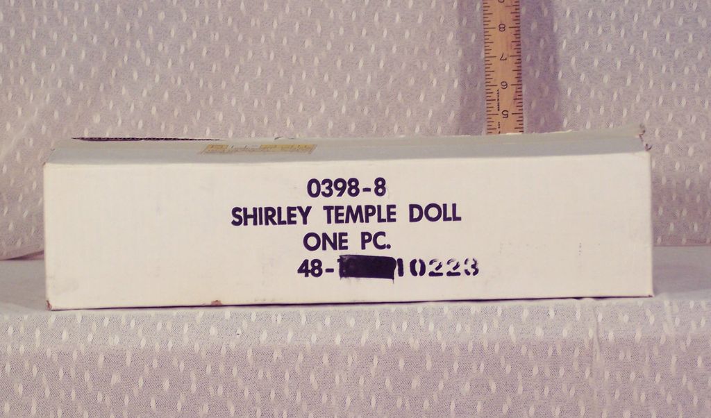 Shirley Temple by Ideal Toys for Montgomery Wards. Shirley Temple by Ideal Toys for Montgomery Wards.