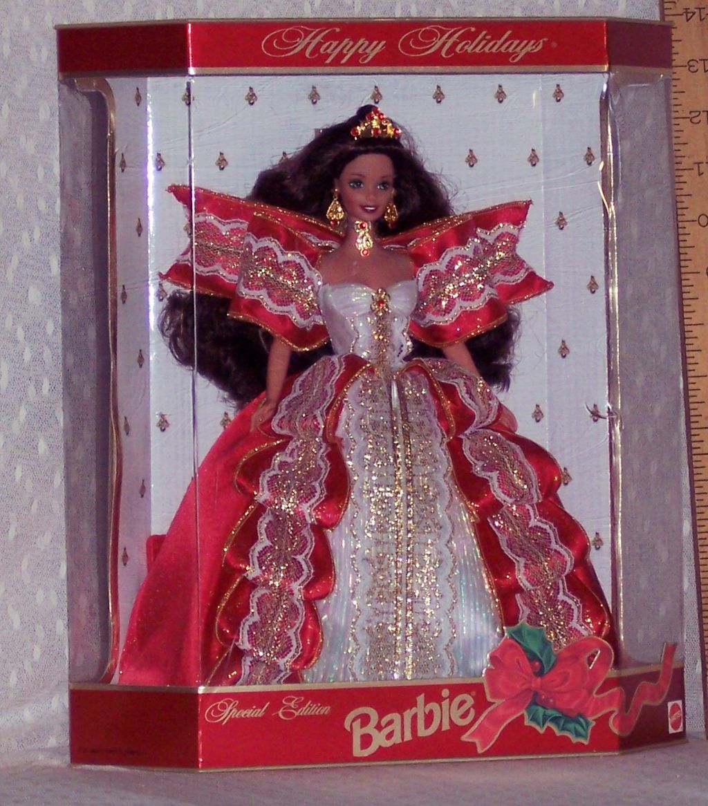 Barbie Dolls - Happy Holidays - 10th Anniversary Edition - 1997 Barbie Dolls - Happy Holidays - 10th Anniversary Edition - 1997