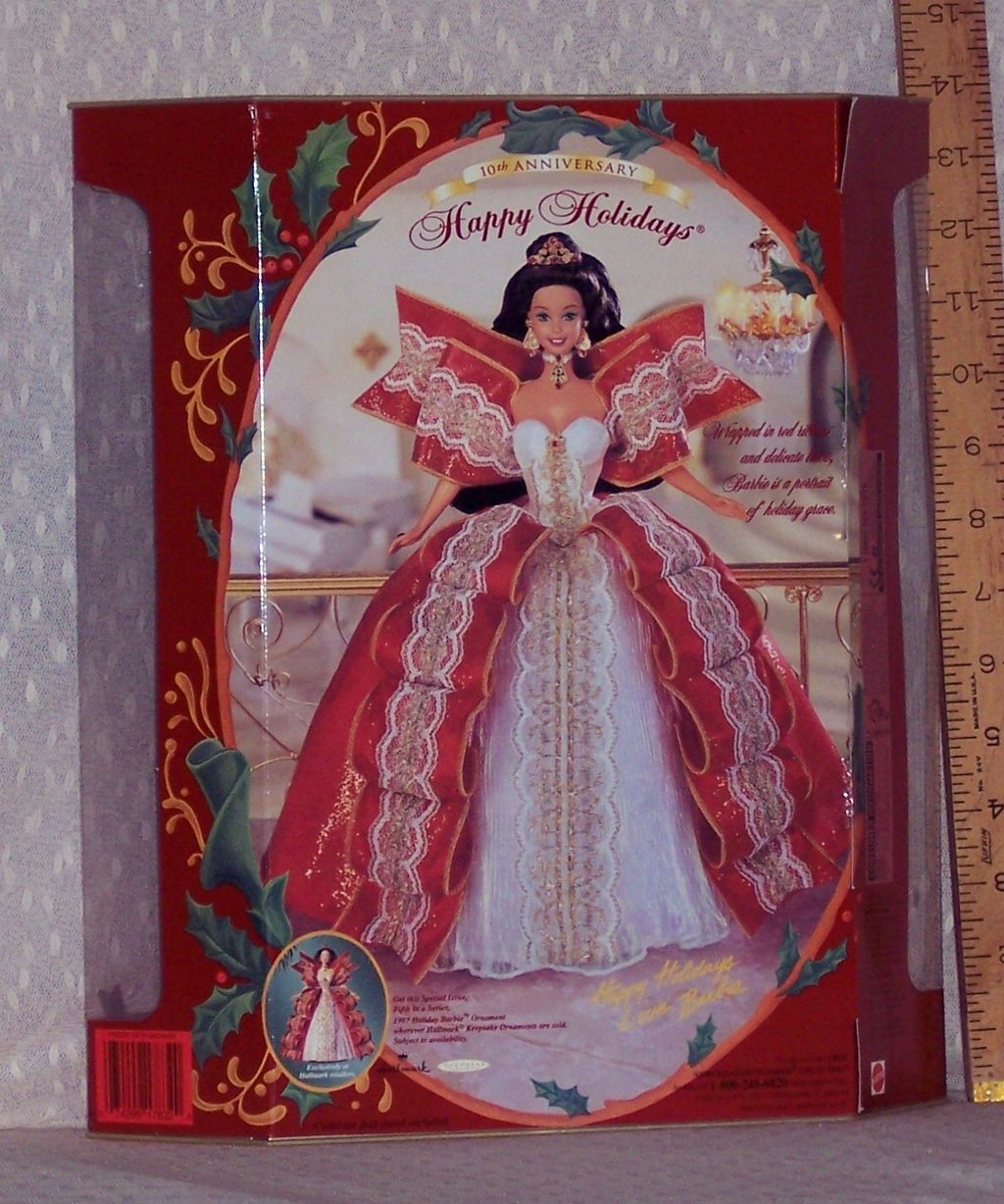 Barbie Dolls - Happy Holidays - 10th Anniversary Edition - 1997 Barbie Dolls - Happy Holidays - 10th Anniversary Edition - 1997