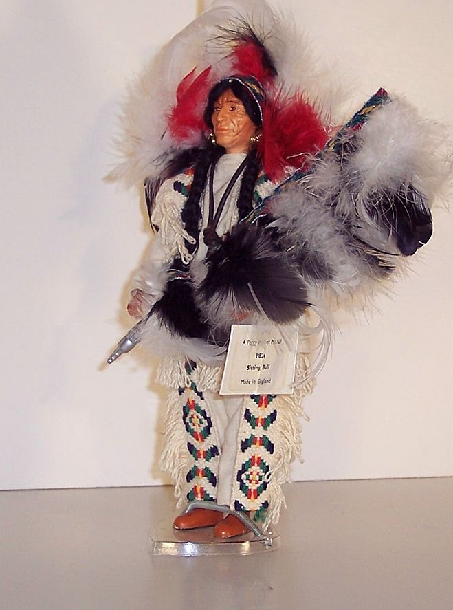 Peggy Nisbet - Sitting Bull - P824 Peggy Nisbet - Sitting Bull - P824