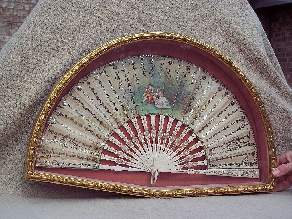 Antique 19th Century Hand Fan Antique 19th Century Hand Fan