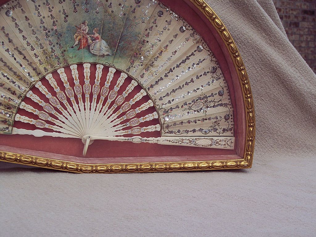 Antique 19th Century Hand Fan Antique 19th Century Hand Fan