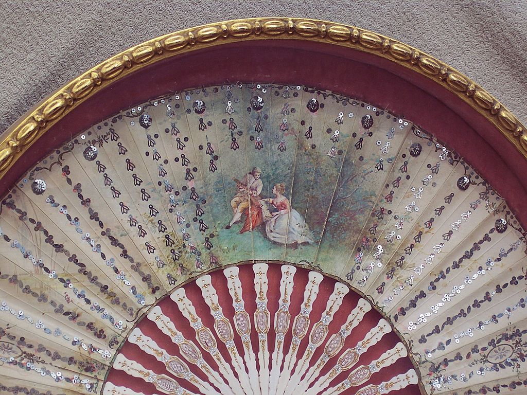 Antique 19th Century Hand Fan Antique 19th Century Hand Fan