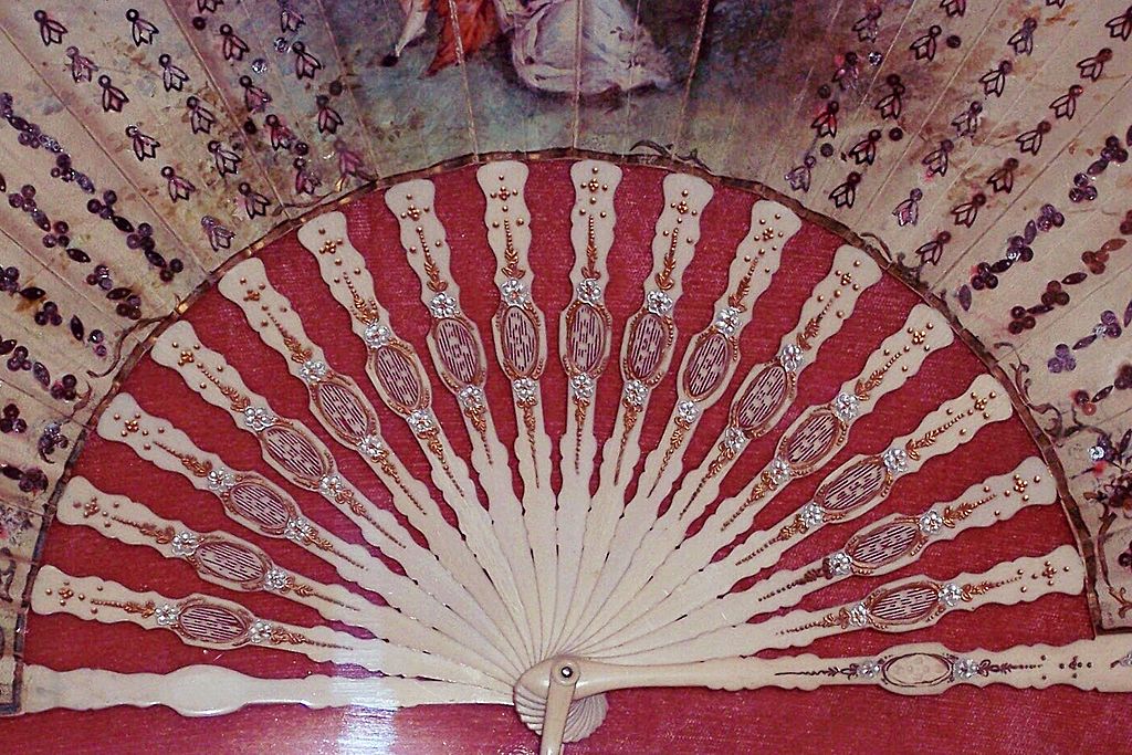 Antique 19th Century Hand Fan Antique 19th Century Hand Fan