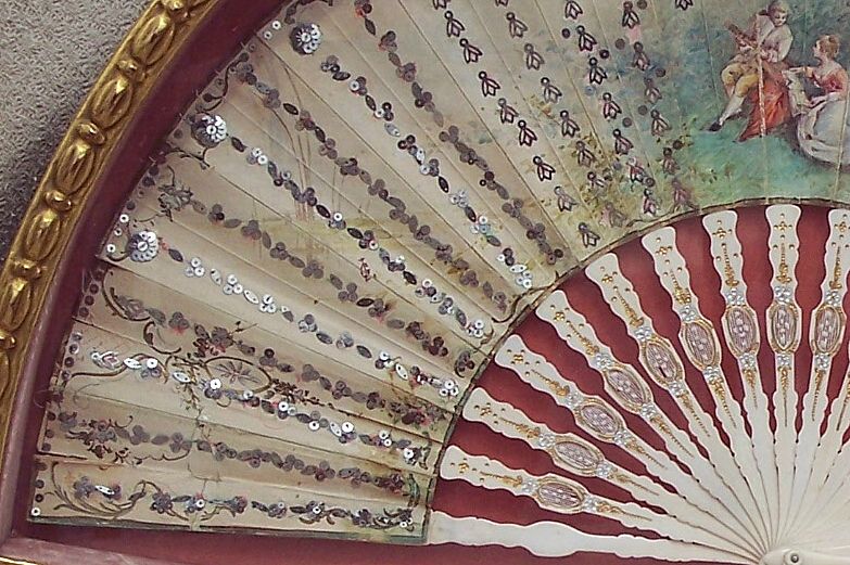 Antique 19th Century Hand Fan Antique 19th Century Hand Fan