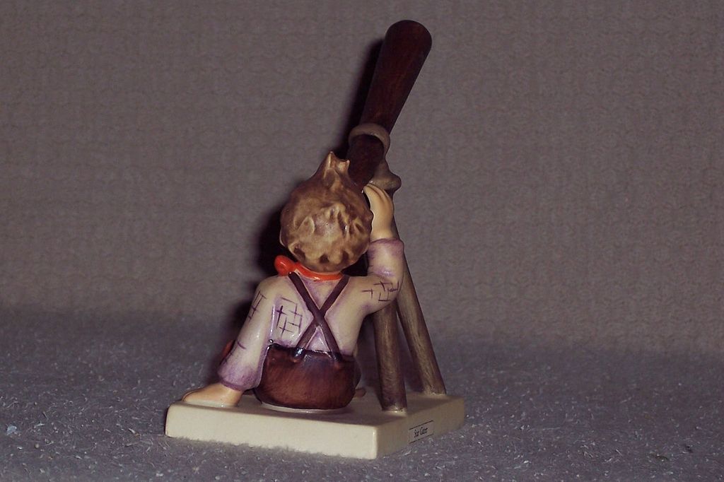 Hummel Figurine of Boy with His Telescope - "Star Gazer" #132 Trademark 3 Hummel Figurine of Boy with His Telescope - "Star Gazer" #132 Trademark 3