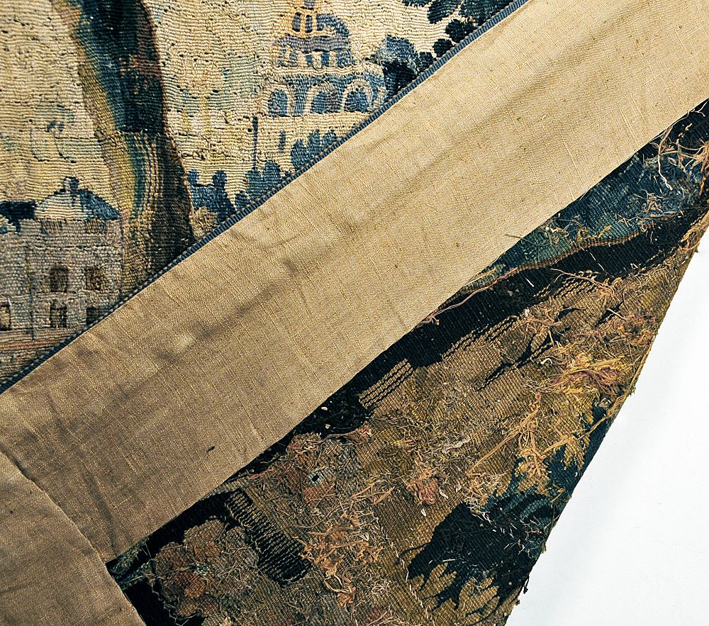 18th C. French Verdure or Garden Tapestry 18th C. French Verdure or Garden Tapestry