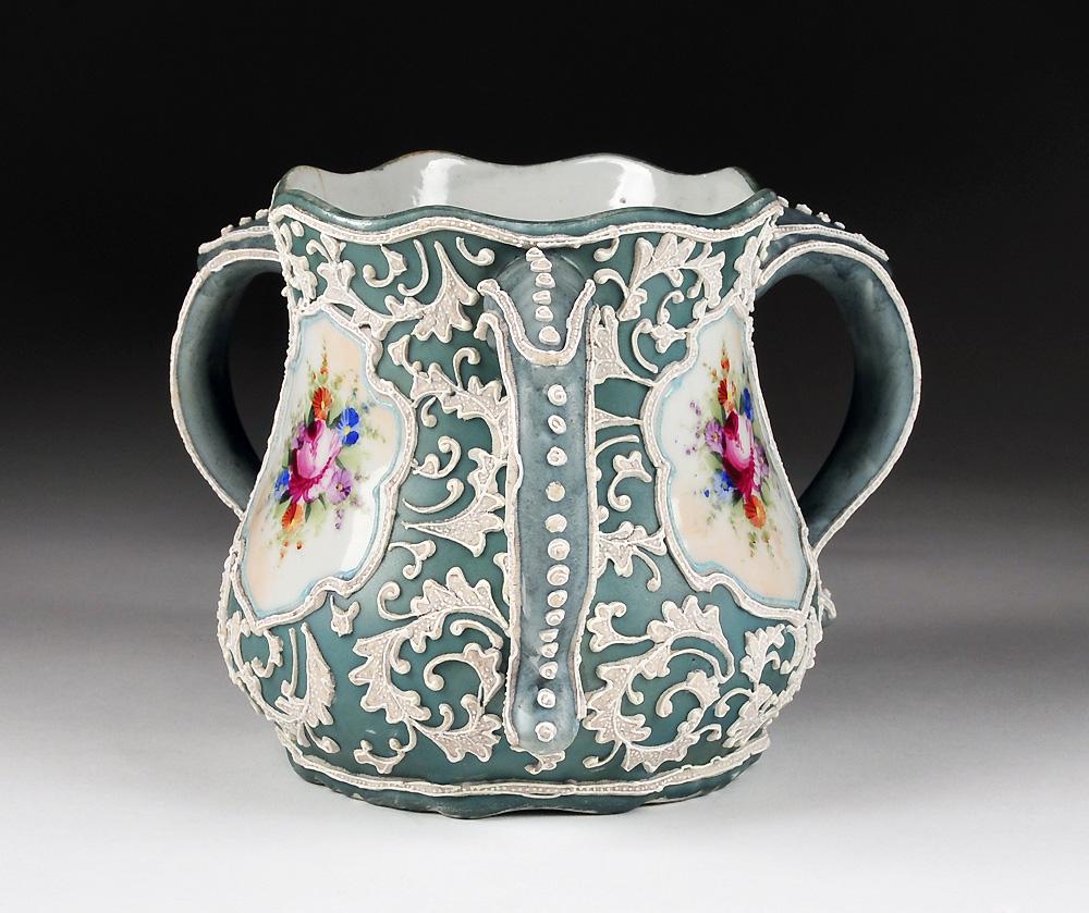 Moriagi Tri-Handled Loving Cup Moriagi Tri-Handled Loving Cup
