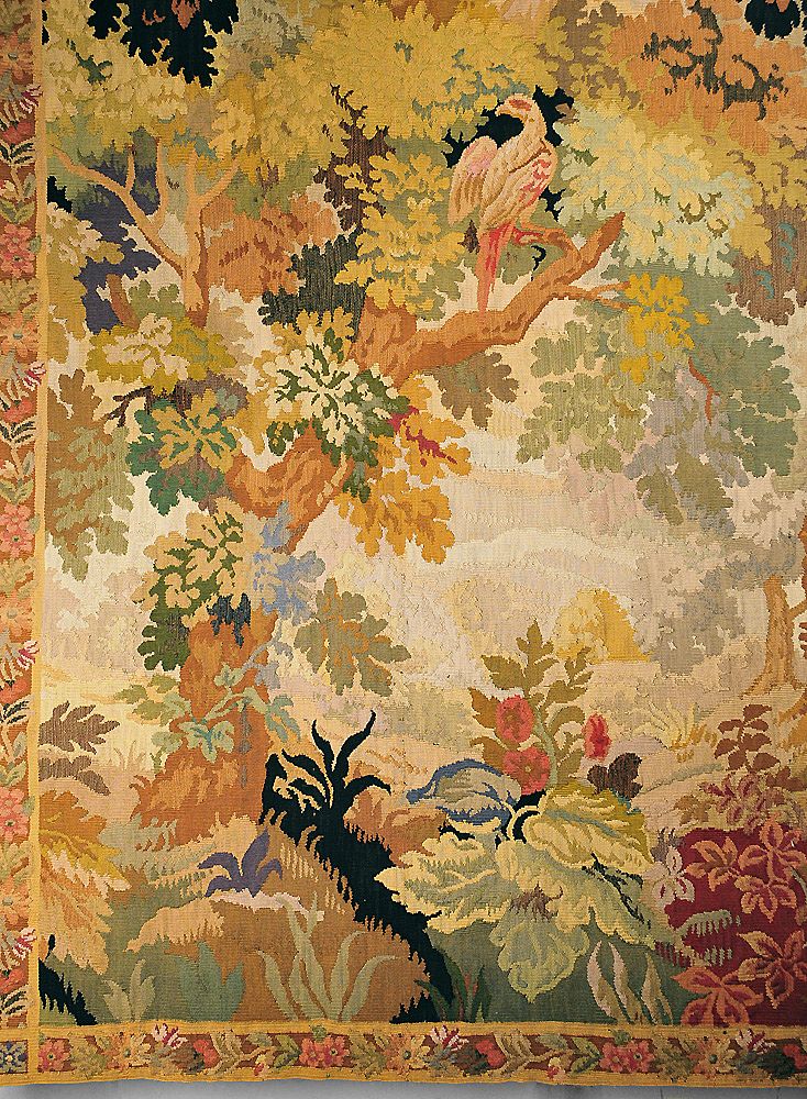 Late 19th Century French Pastoral or Verdure Woven Tapestry Late 19th Century French Pastoral or Verdure Woven Tapestry