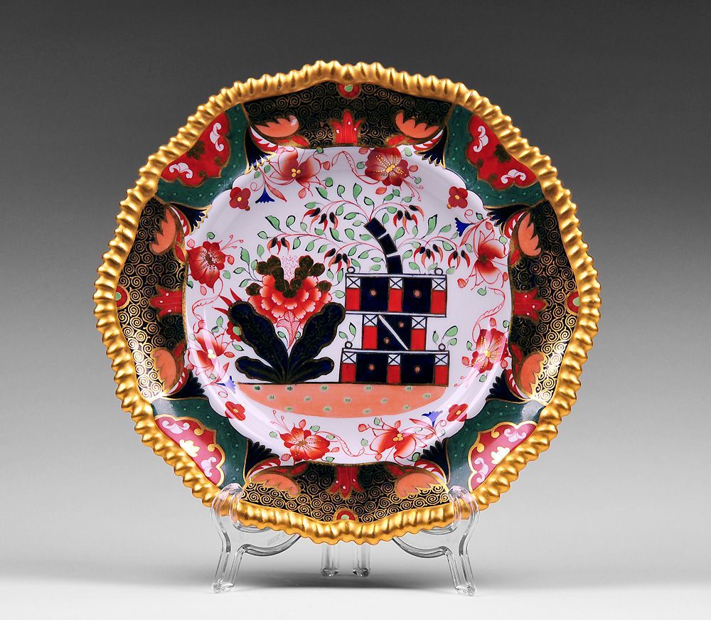 Set of 12 Imari Copeland Spode Plates, Davis Collamore & Co. Set of 12 Imari Copeland Spode Plates, Davis Collamore & Co.