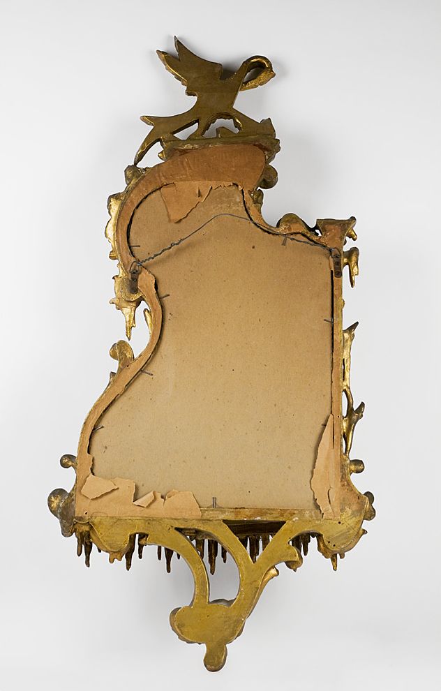 Pr. of Late 19th C. George III Style Wall Mirrors With Shelves Pr. of Late 19th C. George III Style Wall Mirrors With Shelves