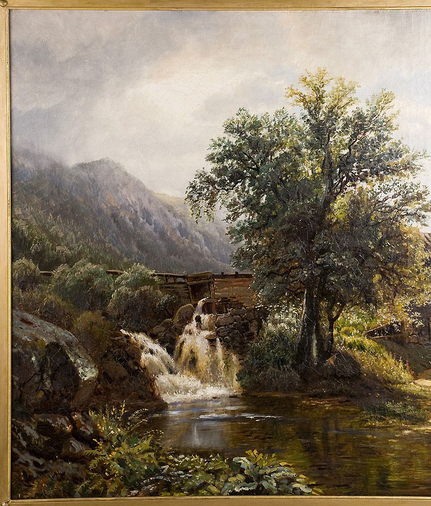 Edmund Darch Lewis (1835-1910), Oil Painting On Canvas Edmund Darch Lewis (1835-1910), Oil Painting On Canvas