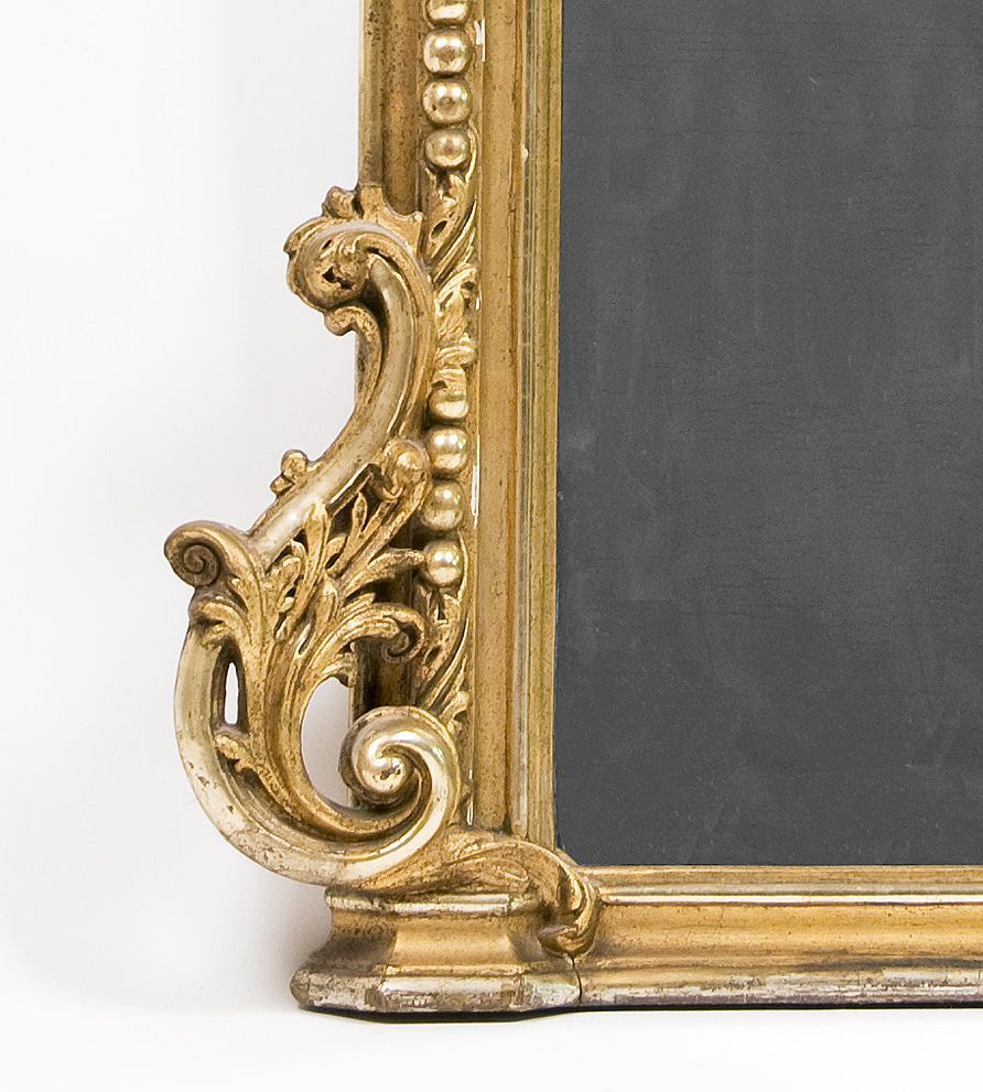 Rococo Revival Giltwood And Composition Pier Mirror Rococo Revival Giltwood And Composition Pier Mirror