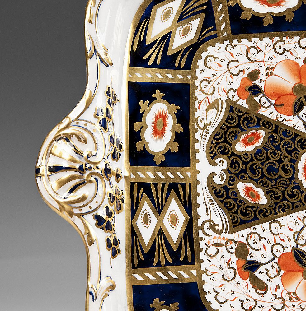 19th C. Davenport Imari Decorated Tea Tray 19th C. Davenport Imari Decorated Tea Tray