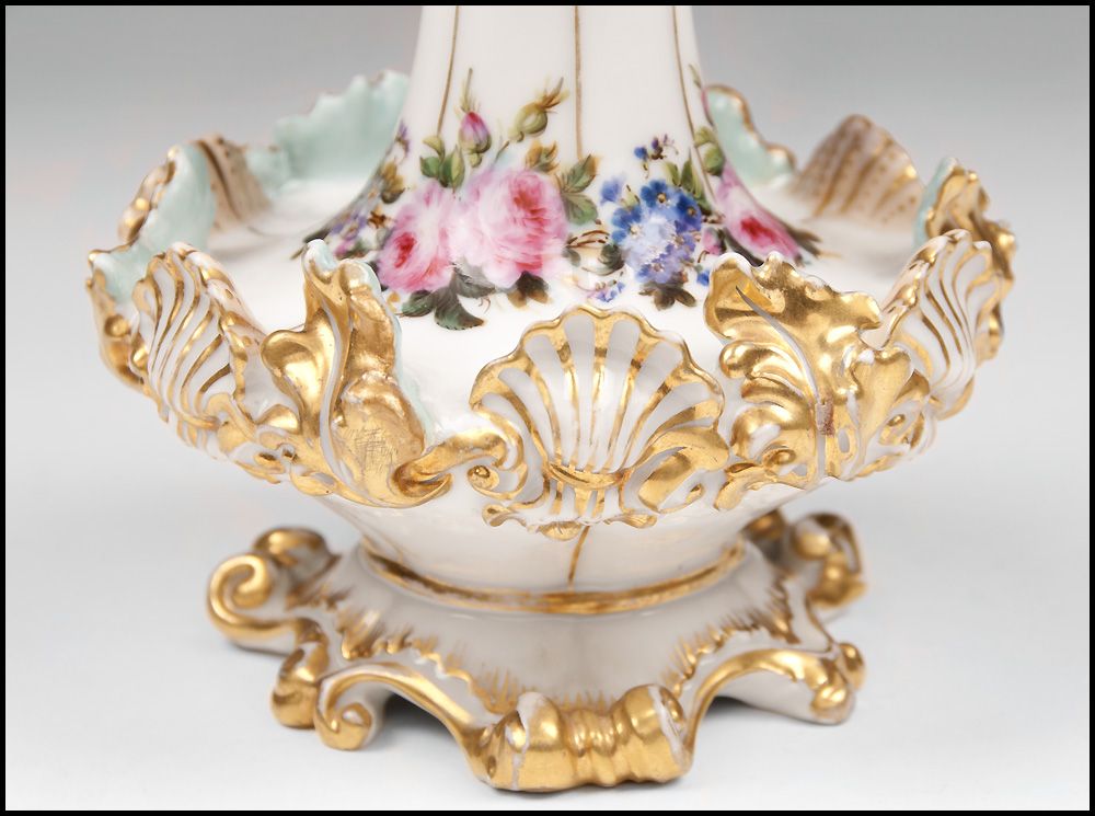 Pair of Jacob Petit French Stoppered Perfume Bottles or Flacons Pair of Jacob Petit French Stoppered Perfume Bottles or Flacons