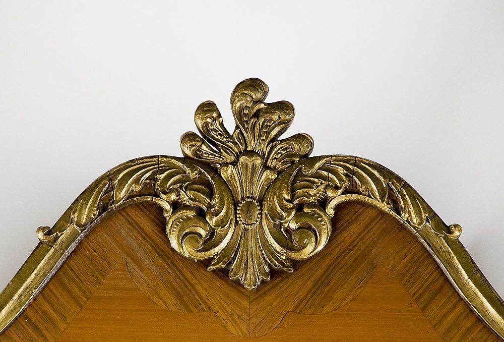 Pair of Louis XV Style Satinwood Painted Twin Beds Pair of Louis XV Style Satinwood Painted Twin Beds