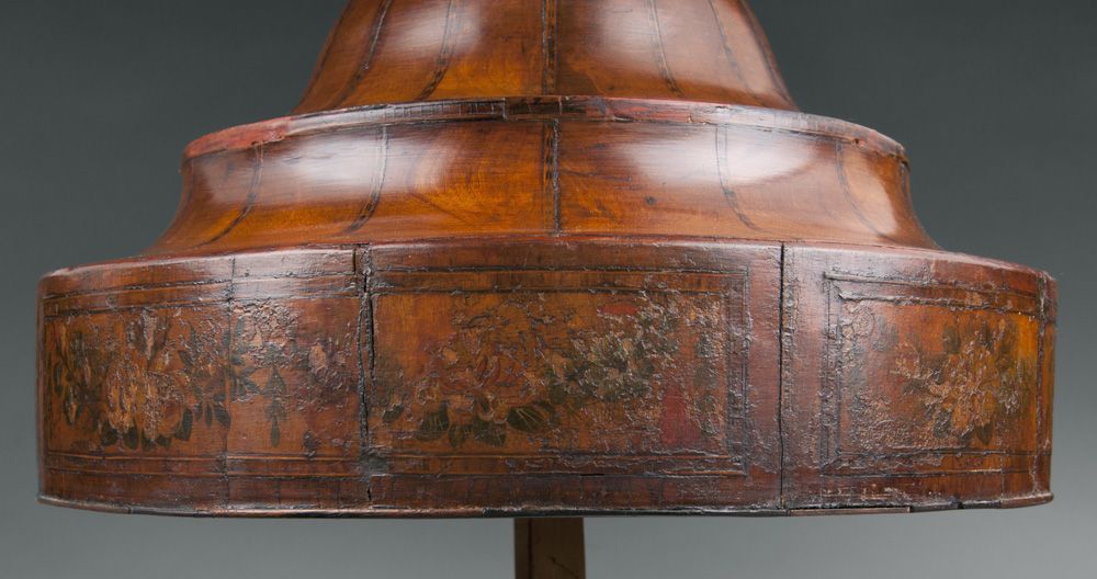George III Late 18th C. Satinwood Cutlery Urn George III Late 18th C. Satinwood Cutlery Urn