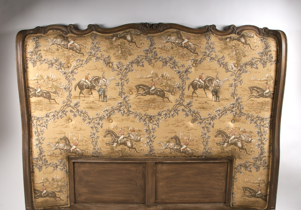 Demi Corbeille French Queen Size Bed from piatik on Ruby Lane