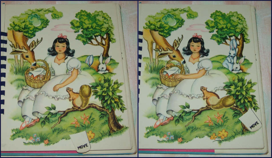 Snow White 1945 Animated Book by Julian Wehr HBDJ Snow White 1945 Animated Book by Julian Wehr HBDJ