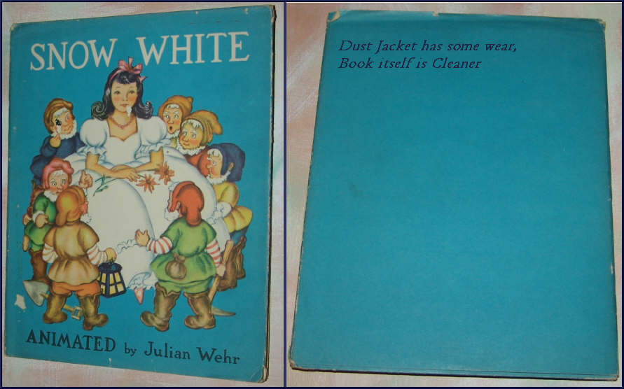 Snow White 1945 Animated Book by Julian Wehr HBDJ Snow White 1945 Animated Book by Julian Wehr HBDJ