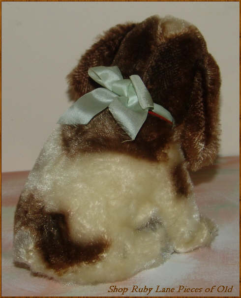 Cute Cocker Spaniel Mohair Toy Dog by Sutton, Made in Japan Cute Cocker Spaniel Mohair Toy Dog by Sutton, Made in Japan