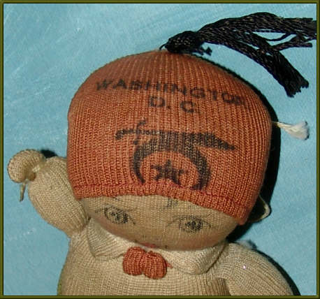 1920's Nelke Stockinette Doll Shriner's Souvenir 1920's Nelke Stockinette Doll Shriner's Souvenir