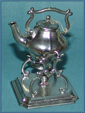 1920's German Miniature Tea Pot with warming stand MINT in Original Box 1920's German Miniature Tea Pot with warming stand MINT in Original Box