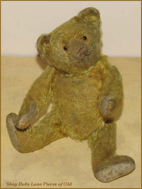 10" German Jointed Mohair Teddy Bear c.1910 10" German Jointed Mohair Teddy Bear c.1910