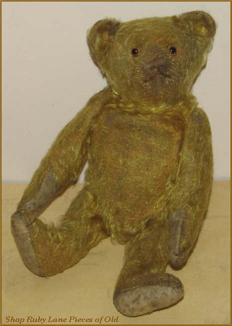 10" German Jointed Mohair Teddy Bear c.1910 10" German Jointed Mohair Teddy Bear c.1910