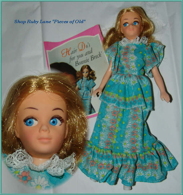 Hasbro Bonnie Breck Advertising Fashion Doll c.1971 Hasbro Bonnie Breck Advertising Fashion Doll c.1971
