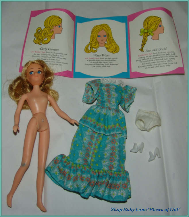 Hasbro Bonnie Breck Advertising Fashion Doll c.1971 Hasbro Bonnie Breck Advertising Fashion Doll c.1971