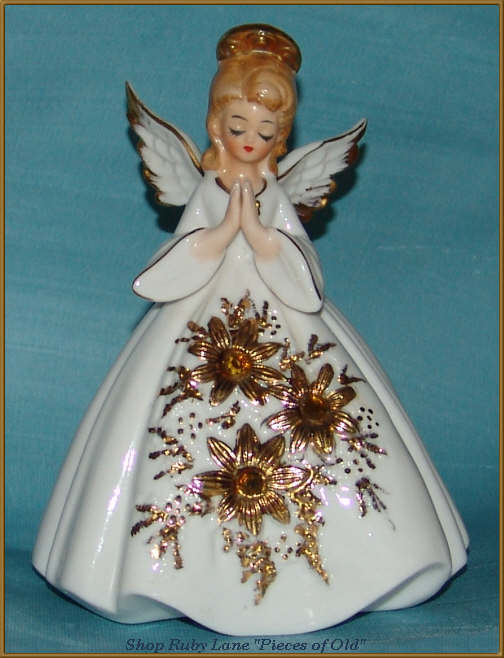 Josef Ceramics Figurine Angel Night Light Josef Ceramics Figurine Angel Night Light