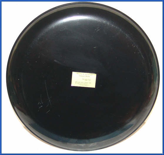 Vintage Japanese Lacquered Plate Vibrant Sunflower MINT Vintage Japanese Lacquered Plate Vibrant Sunflower MINT