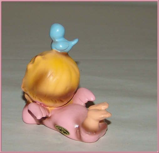 Josef Ceramics Wee Folk Angel with Bluebird Josef Ceramics Wee Folk Angel with Bluebird