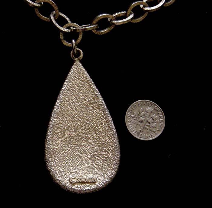 LAST CHANCE! Vintage Modernist SARAH COVENTRY "Sultana" Pendant Necklace: Book Piece LAST CHANCE! Vintage Modernist SARAH COVENTRY "Sultana" Pendant Necklace: Book Piece