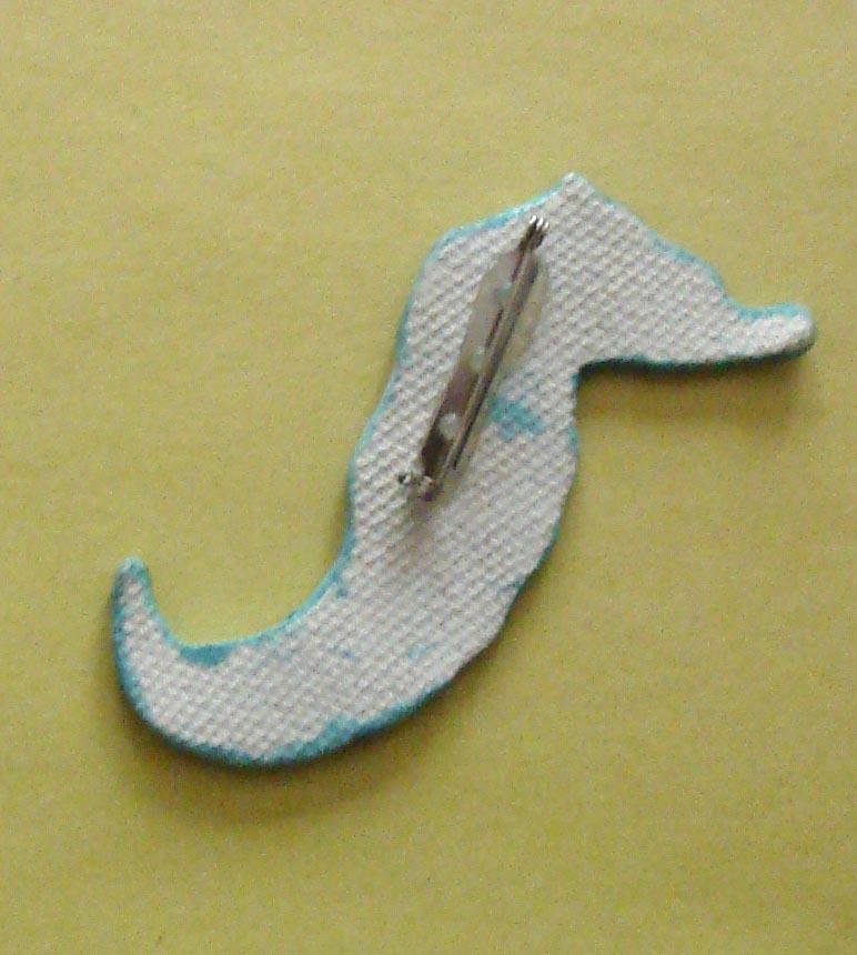 LAST CHANCE! C. '60s Modernist Seahorse Brooch: Vintage Museum Collectible LAST CHANCE! C. '60s Modernist Seahorse Brooch: Vintage Museum Collectible