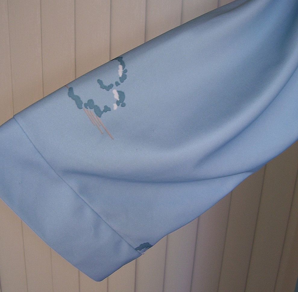 1960s Light Blue Robe / Lounger by T.V. Lounger 1960s Light Blue Robe / Lounger by T.V. Lounger