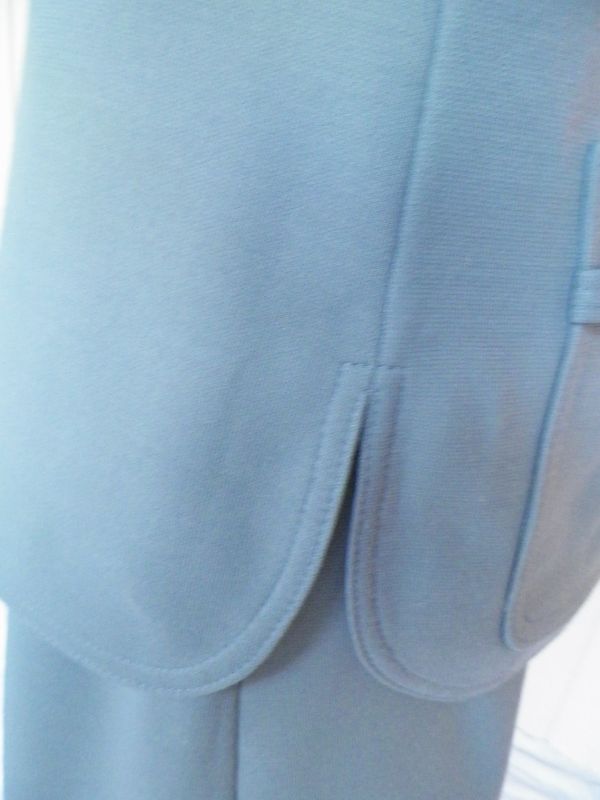 1960s / 1970s Dusty Blue Jacket & Skirt - Butte Knit 1960s / 1970s Dusty Blue Jacket & Skirt - Butte Knit