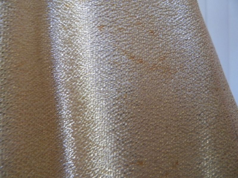 1960s Gold Lame Wiggle Cocktail Dress w/Matching Jacket 1960s Gold Lame Wiggle Cocktail Dress w/Matching Jacket