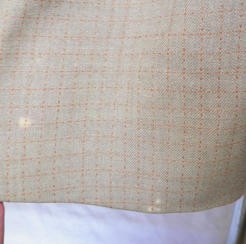 1940s Taupe Pin Striped Jumper / Dress 1940s Taupe Pin Striped Jumper / Dress