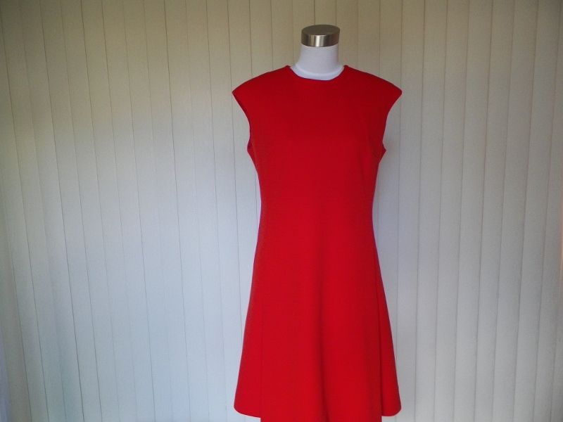 1960s Red Scooter / Office Dress 1960s Red Scooter / Office Dress